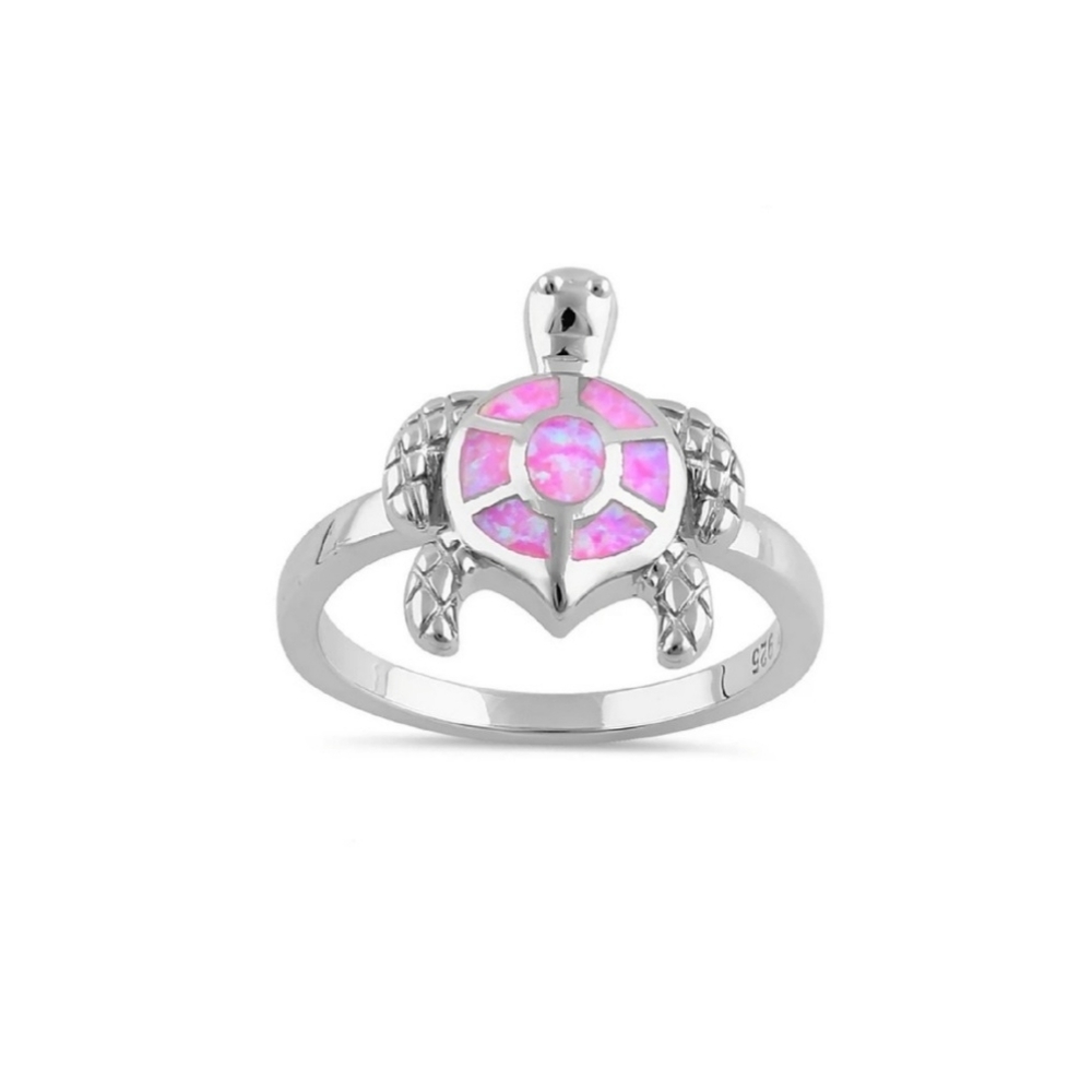 🥰 WISE TURTLE STERLING SILVER RING